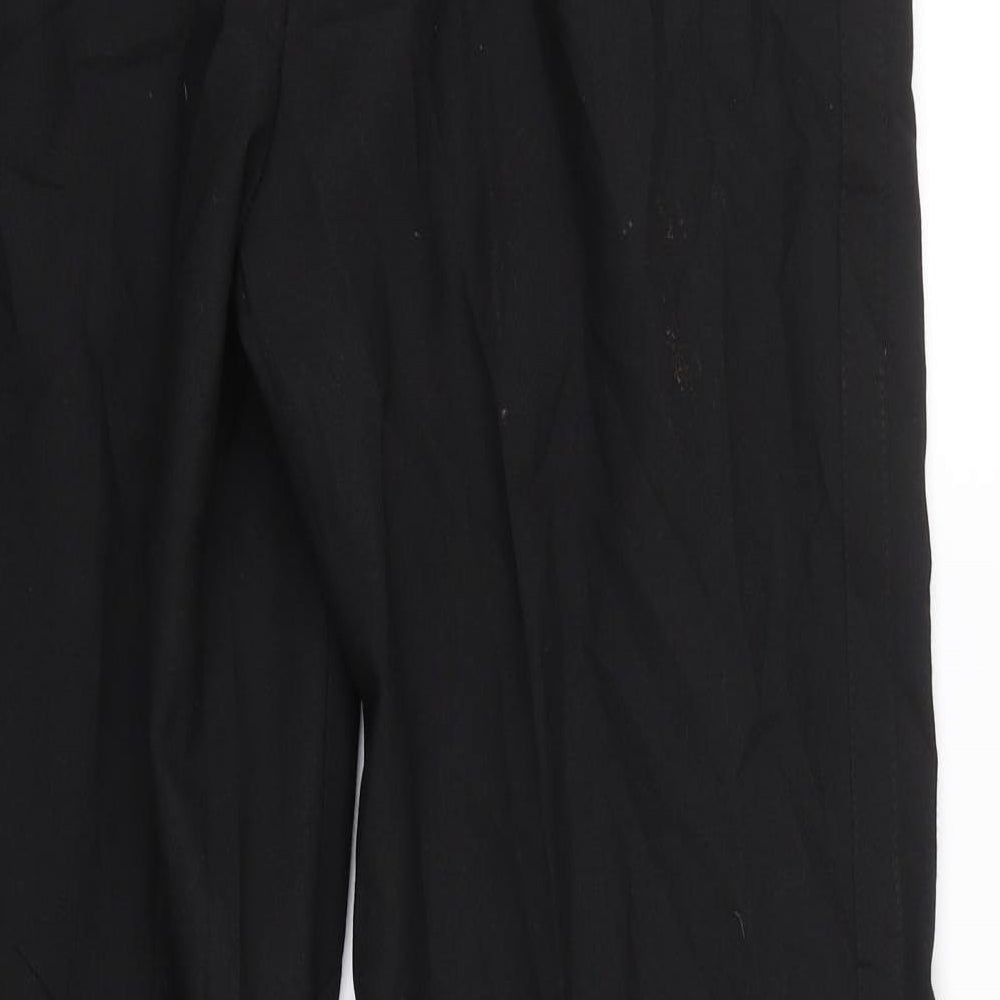 Preworn Mens Black Trousers Size 31 L27 in