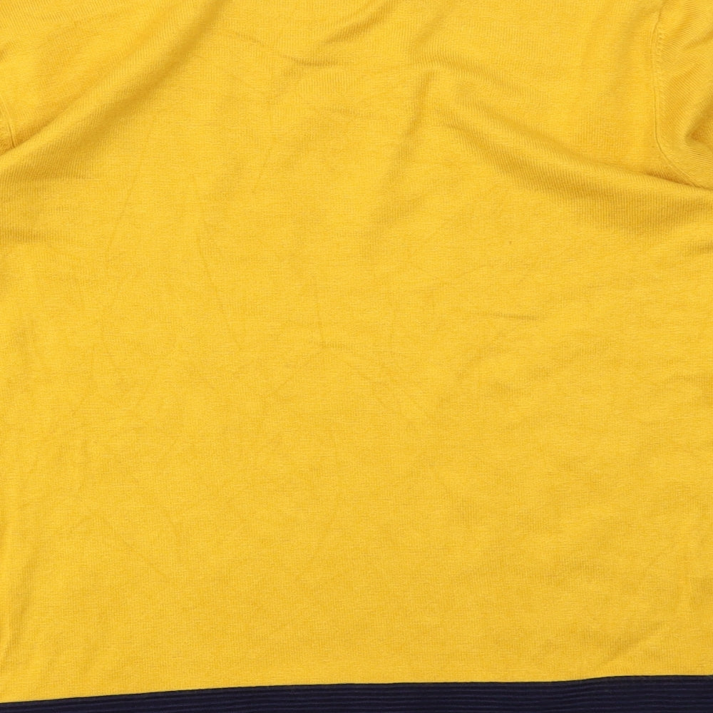 Stack shop Womens Yellow Pullover Jumper Size M