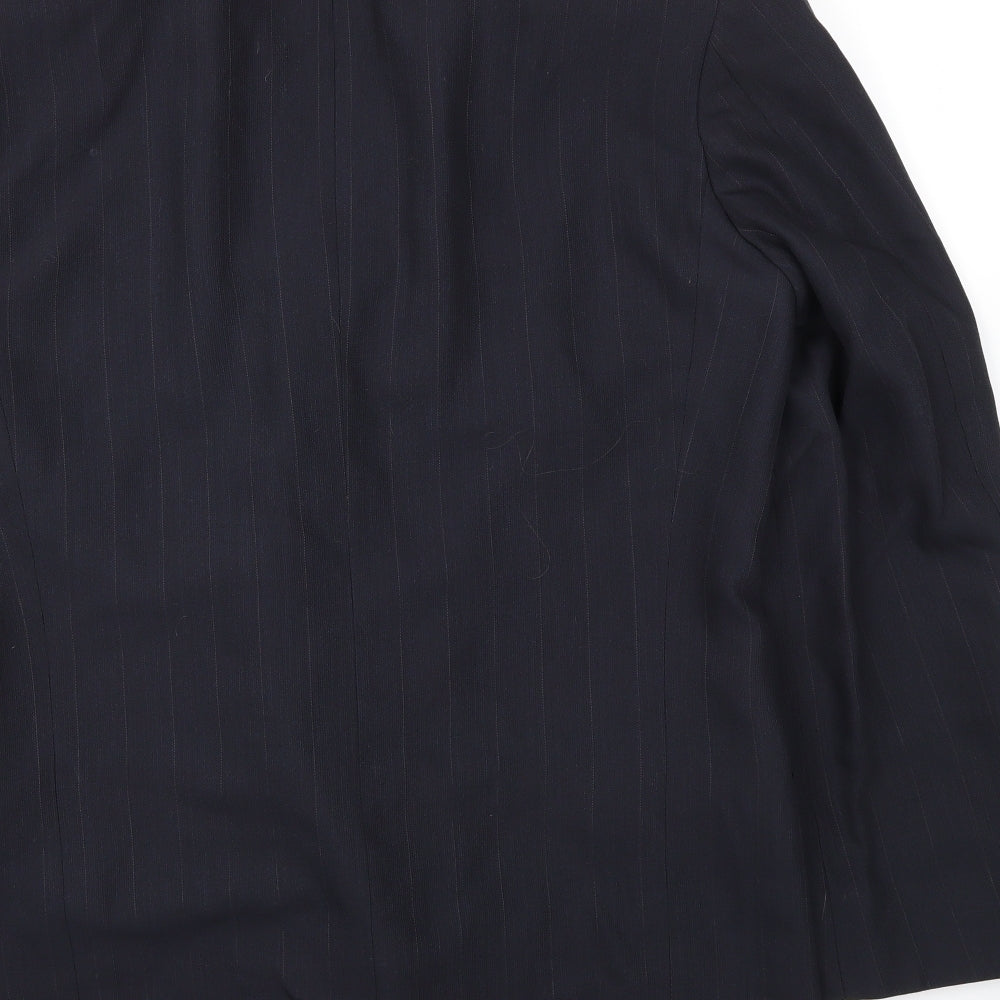 M&S Mens Blue Jacket Blazer Size 38