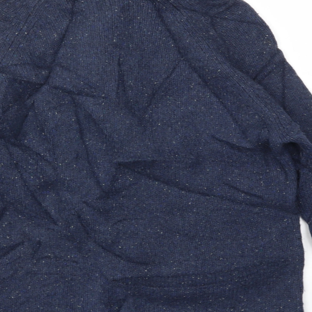 Peter Gribby Mens Blue Full Zip Sweatshirt Size M