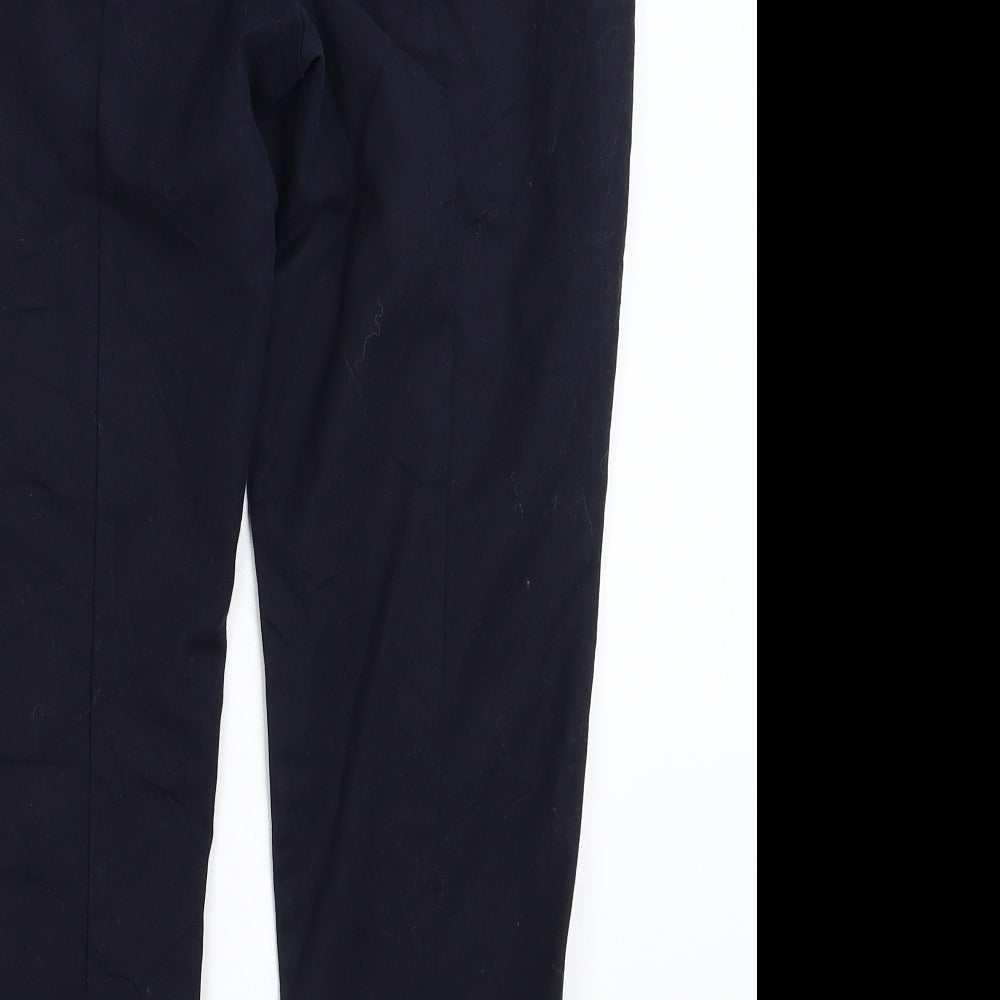 Oasis Womens Blue Trousers Size 12 L26 in