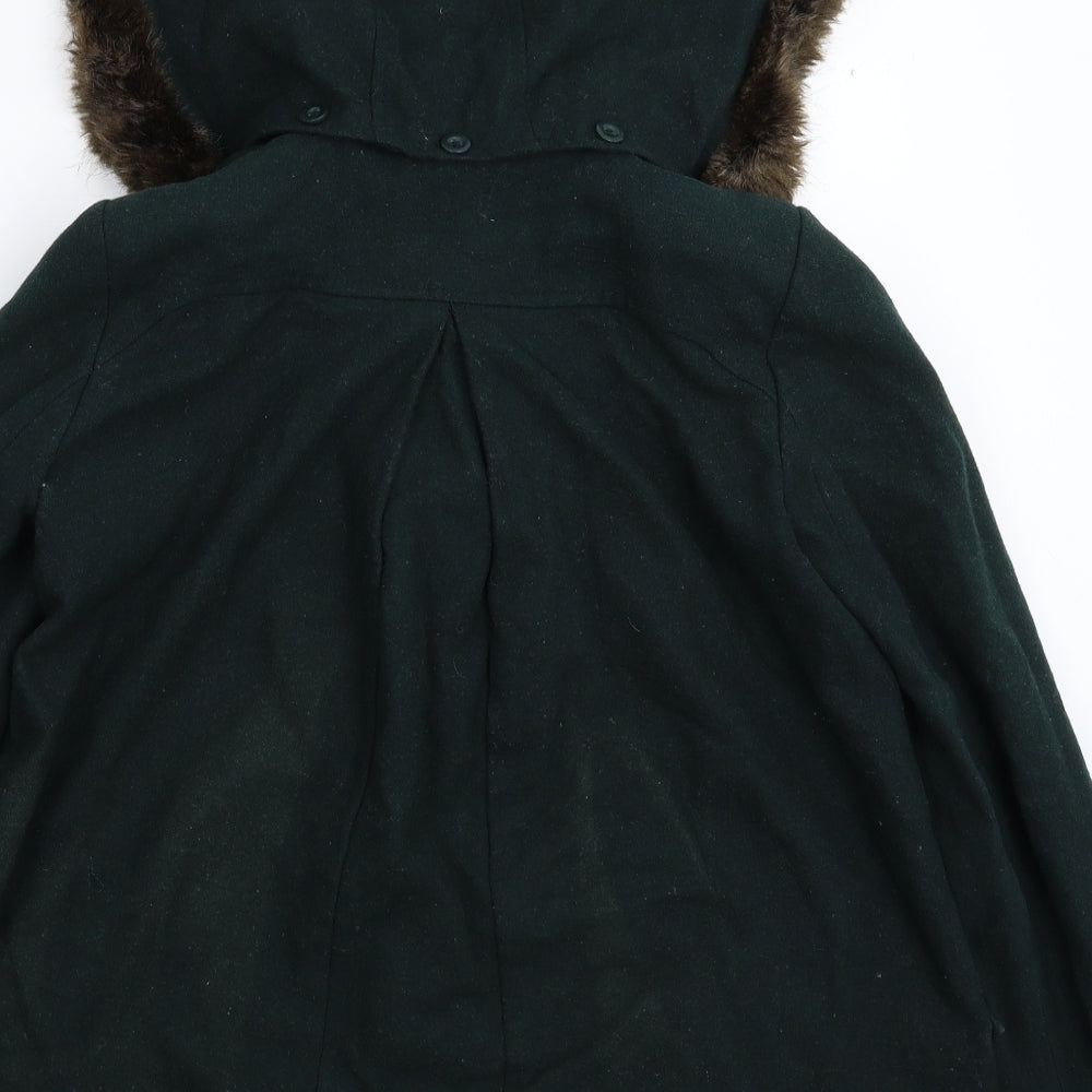 ASOS Womens Green Jacket Coat Size 6