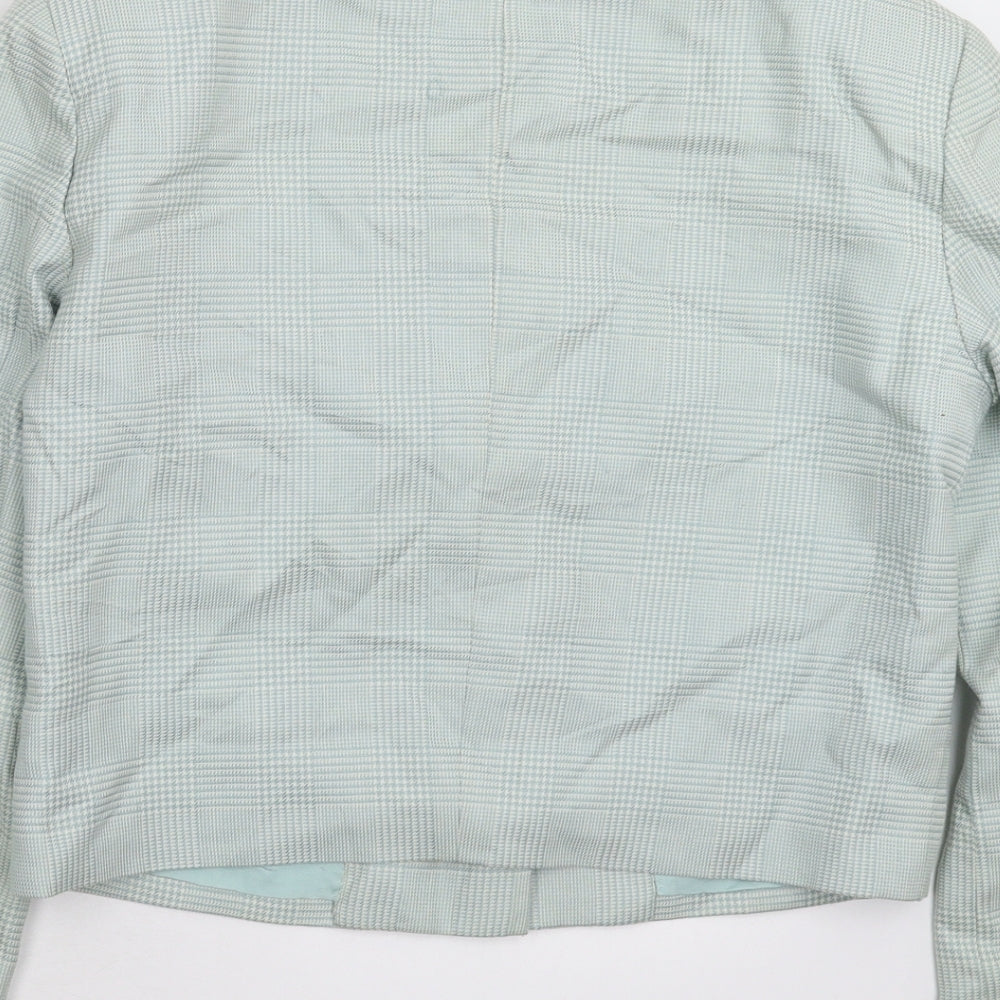 Preworn Womens Green Jacket Blazer Size 10