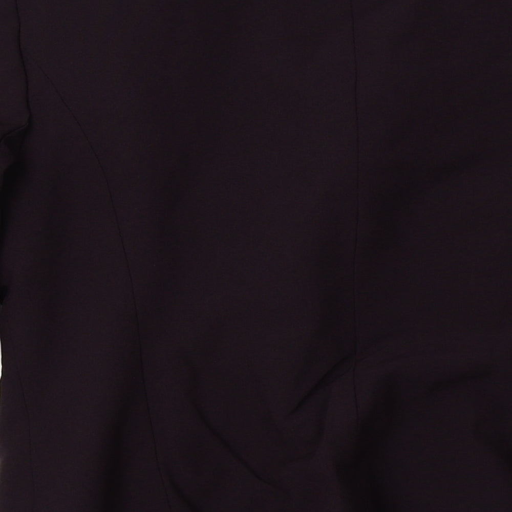 Debenhams Womens Purple Jacket Blazer Size 14