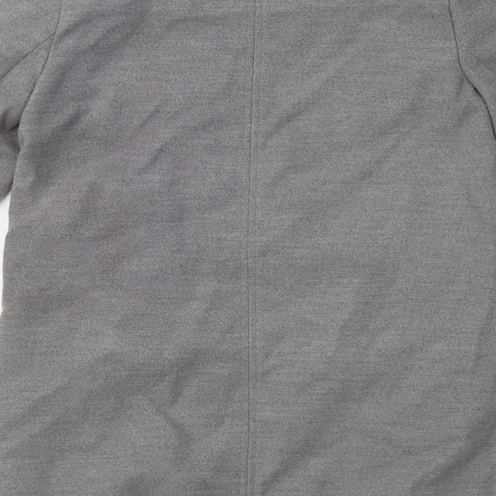 Topshop Womens Grey Jacket Blazer Size 4