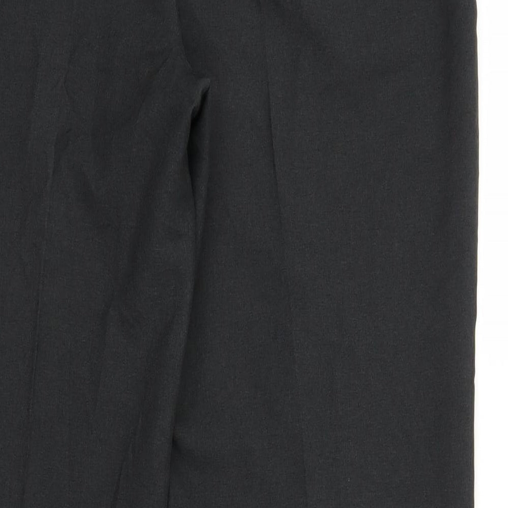 Marks & Spencer Womens Grey Trousers Size 16 L26 in