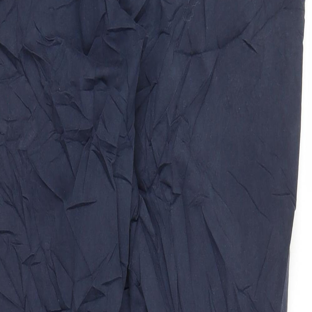 John Lewis Womens Blue Capri Trousers Size 10 L26 in