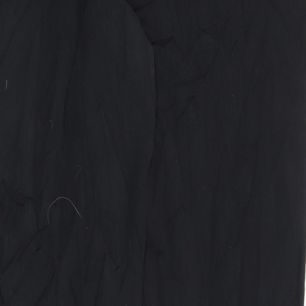 Marks & Spencer Womens Black Trousers Size 12 L26 in