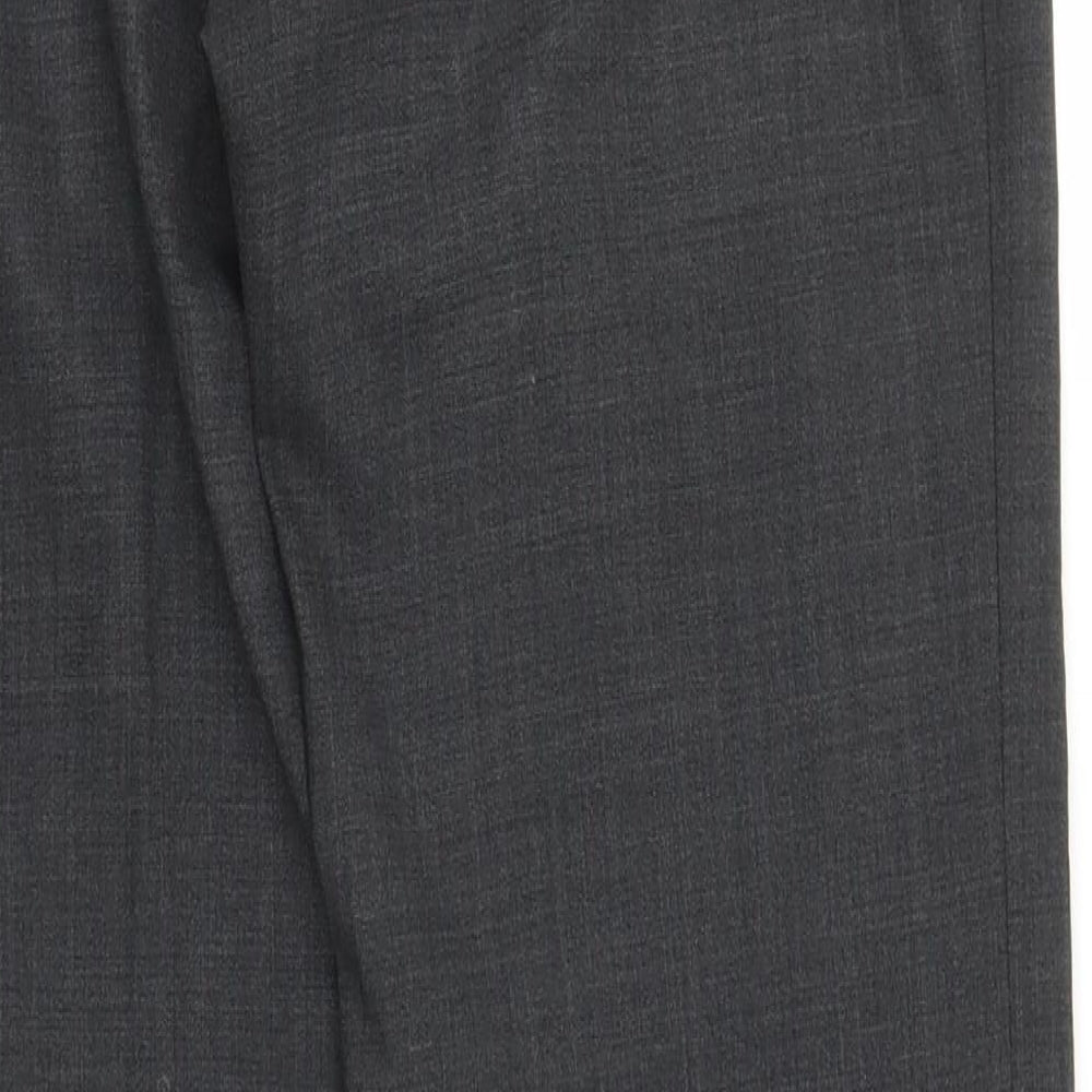Planet Womens Grey Trousers Size 10 L29 in