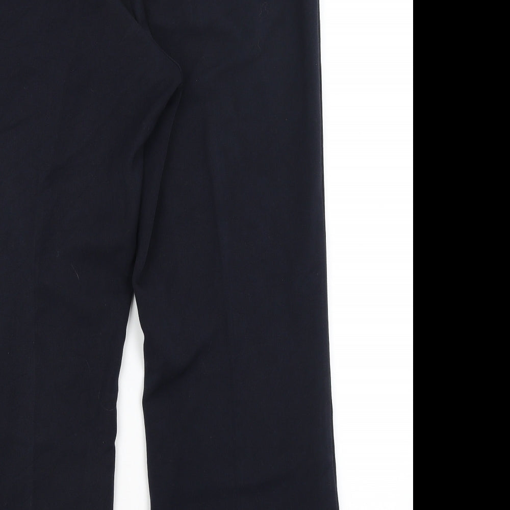 Bonmarché Womens Blue Trousers Size 12 L24 in