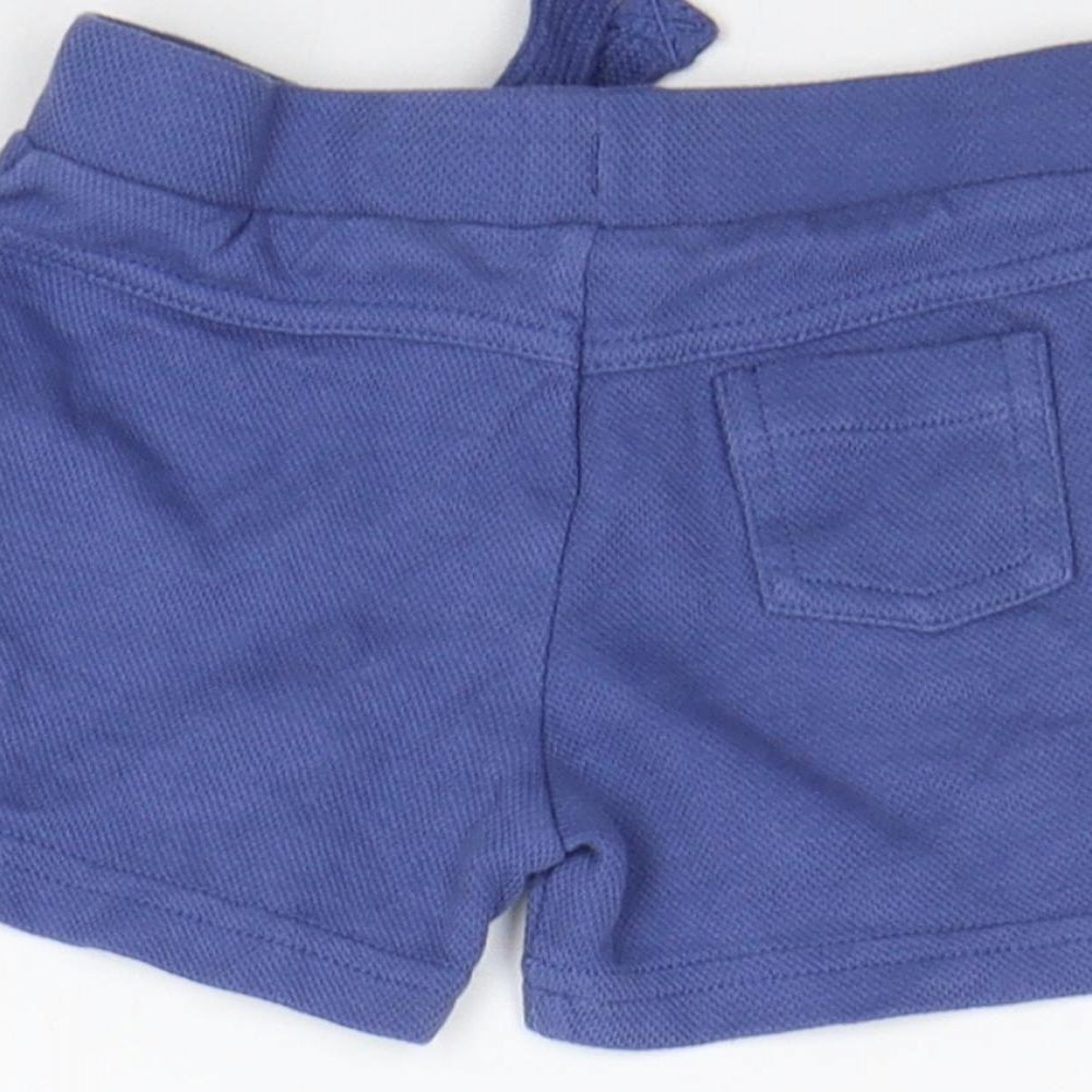 F&F Boys Blue Cropped Trousers Size 6-9 Months