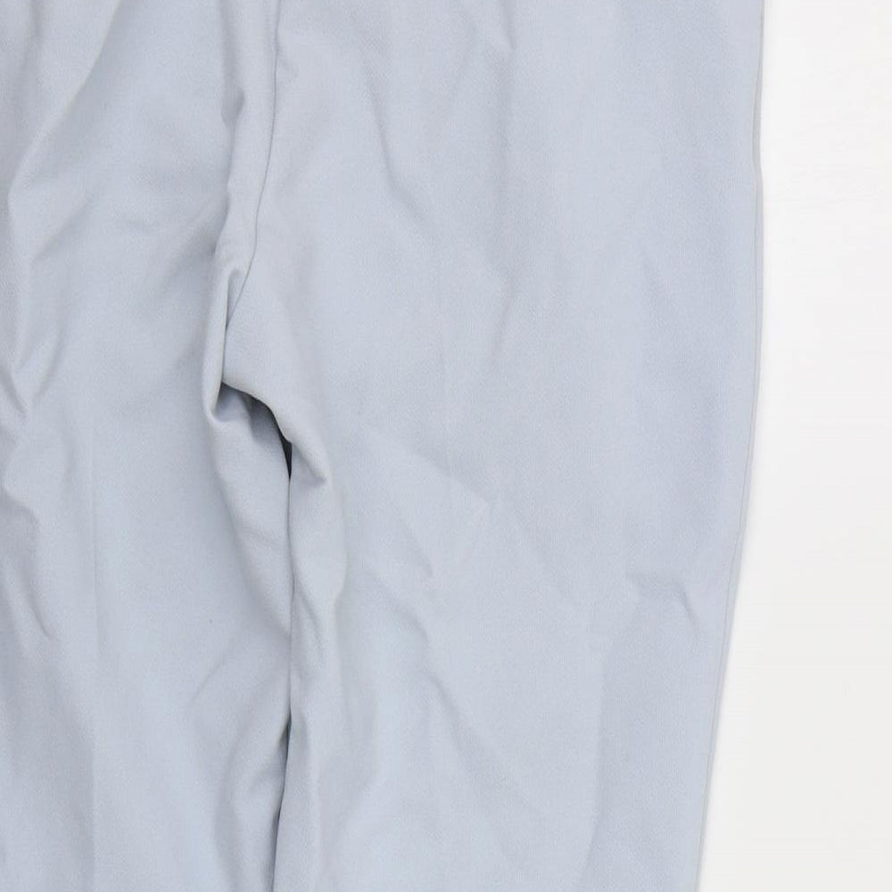 Topshop Womens Blue Trousers Size 12 L24 in