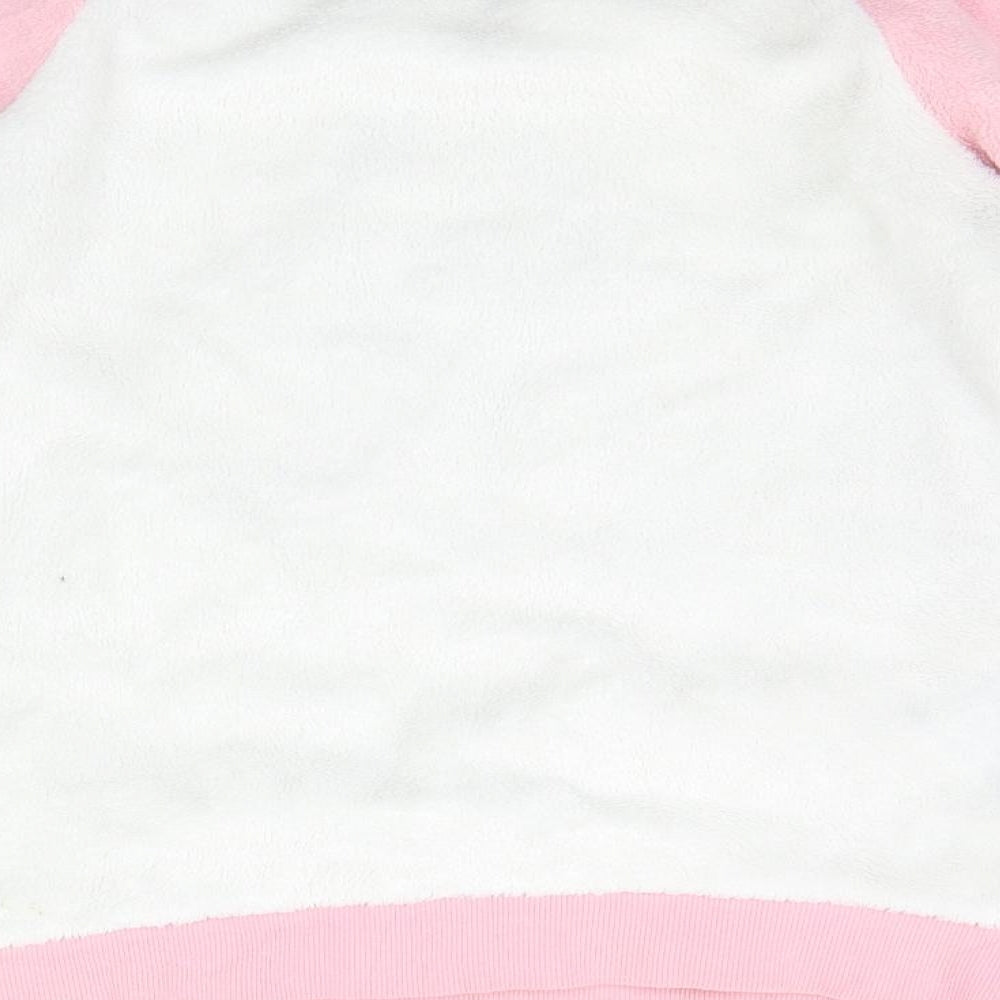 Disney Girls Pink Solid Top Pyjama Top Size 11-12 Years - print on front