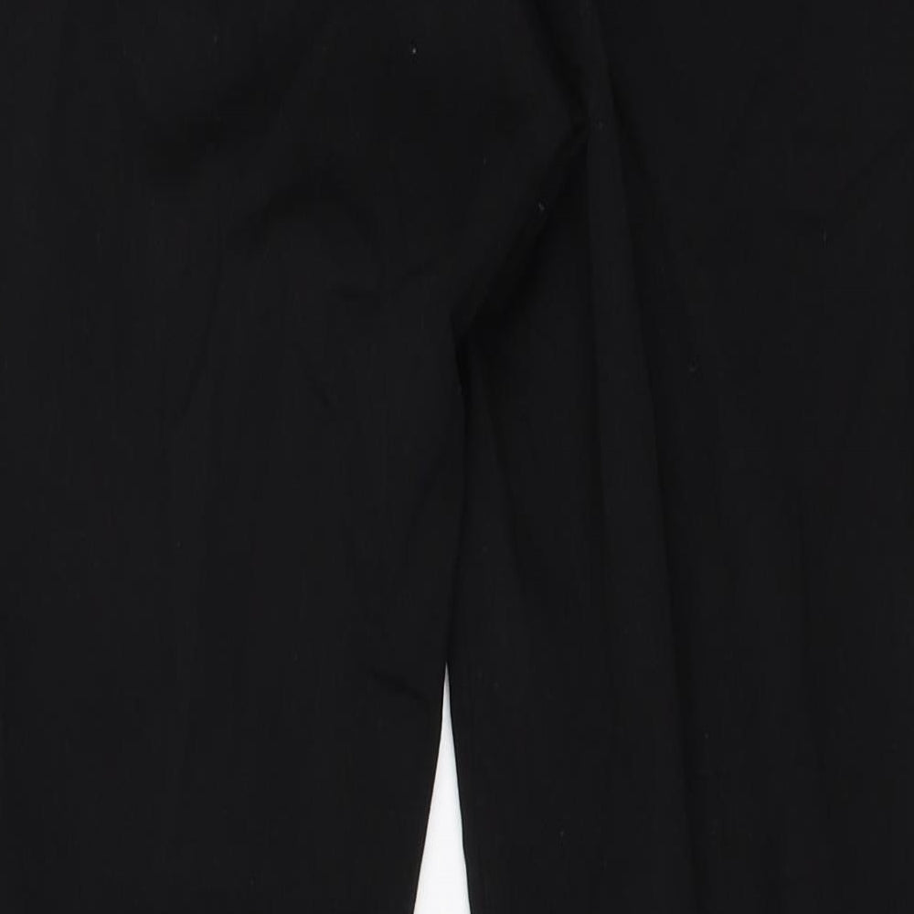 H&M Womens Black Trousers Size 34 L27 in