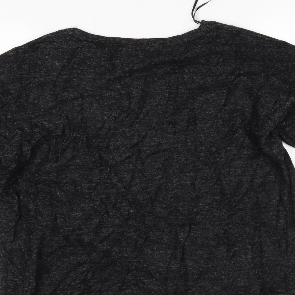 Papaya Womens Black Pullover Jumper Size 12