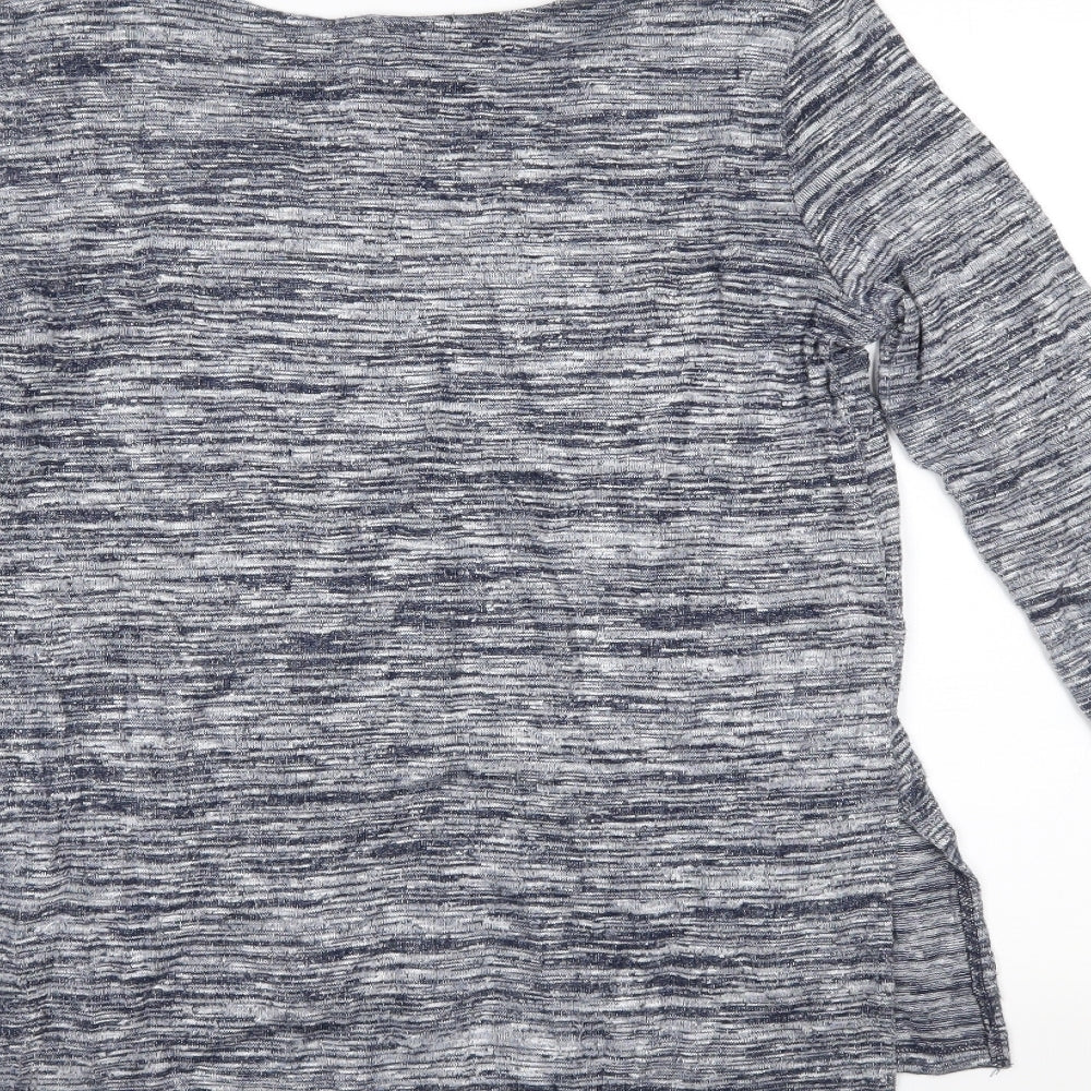 Marks & Spencer Womens Blue Basic Blouse Size 8