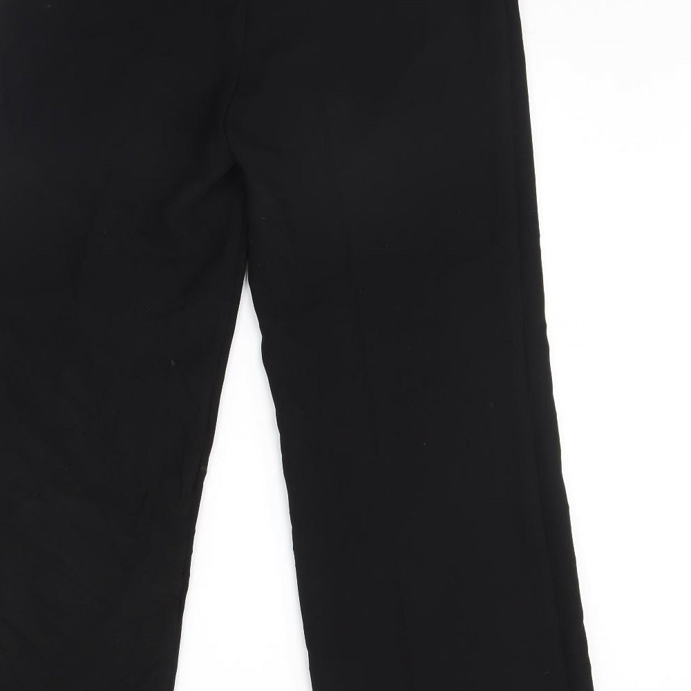 Marks & Spencer Womens Black Dress Pants Trousers Size 12 L30 in