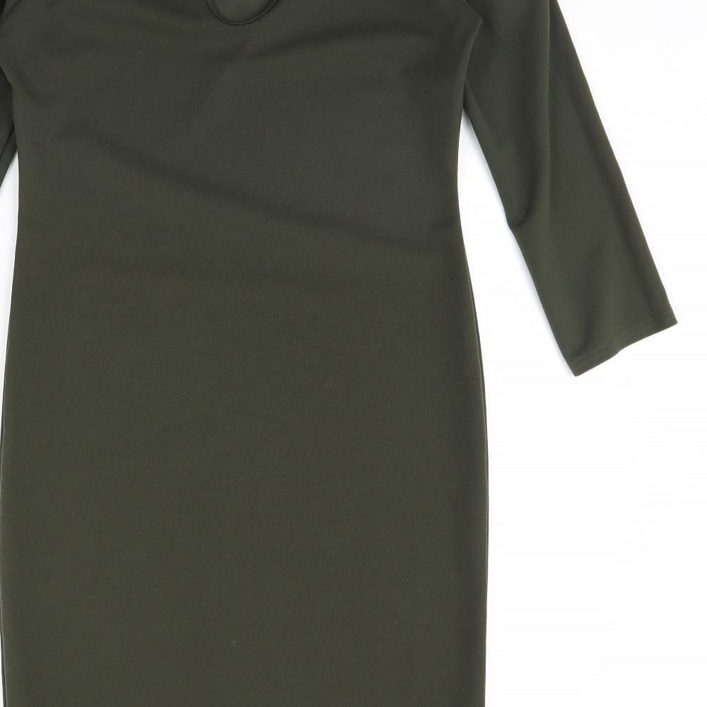 Miss Selfridge Womens Green Mini Size 14