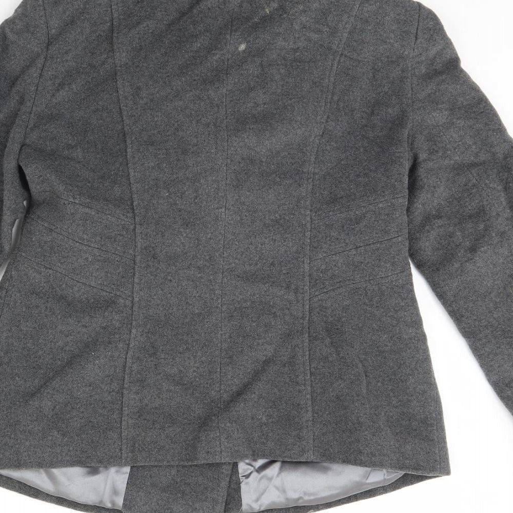 Precis Womens Grey Jacket Size 12