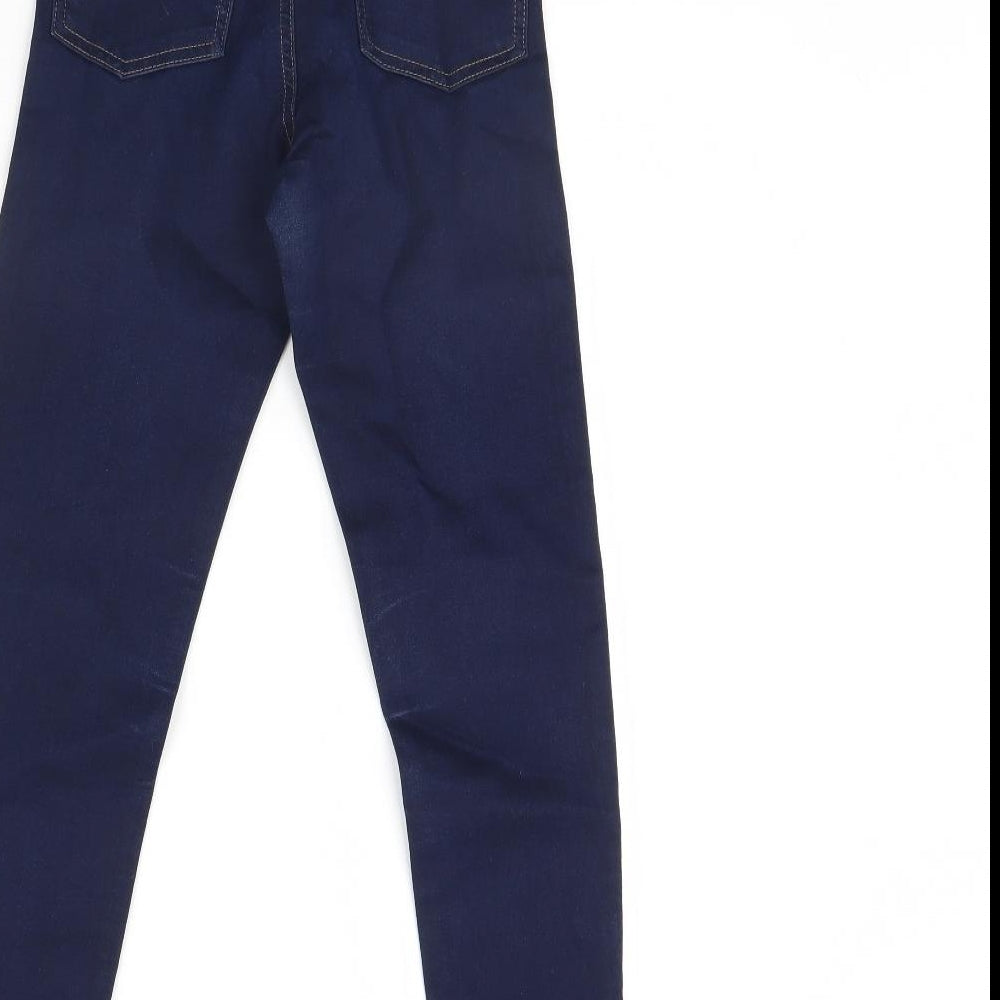 Marks & Spencer Womens Blue Denim Jegging Jeans Size 6 L28 in