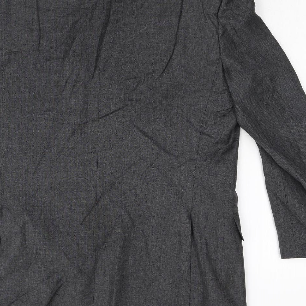 Mauro Vicariotto Mens Grey Jacket Suit Jacket Size 40