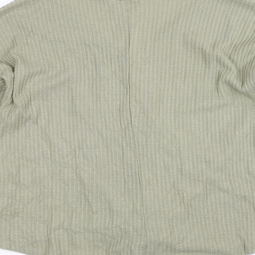 George Womens Green Basic Blouse Size 8
