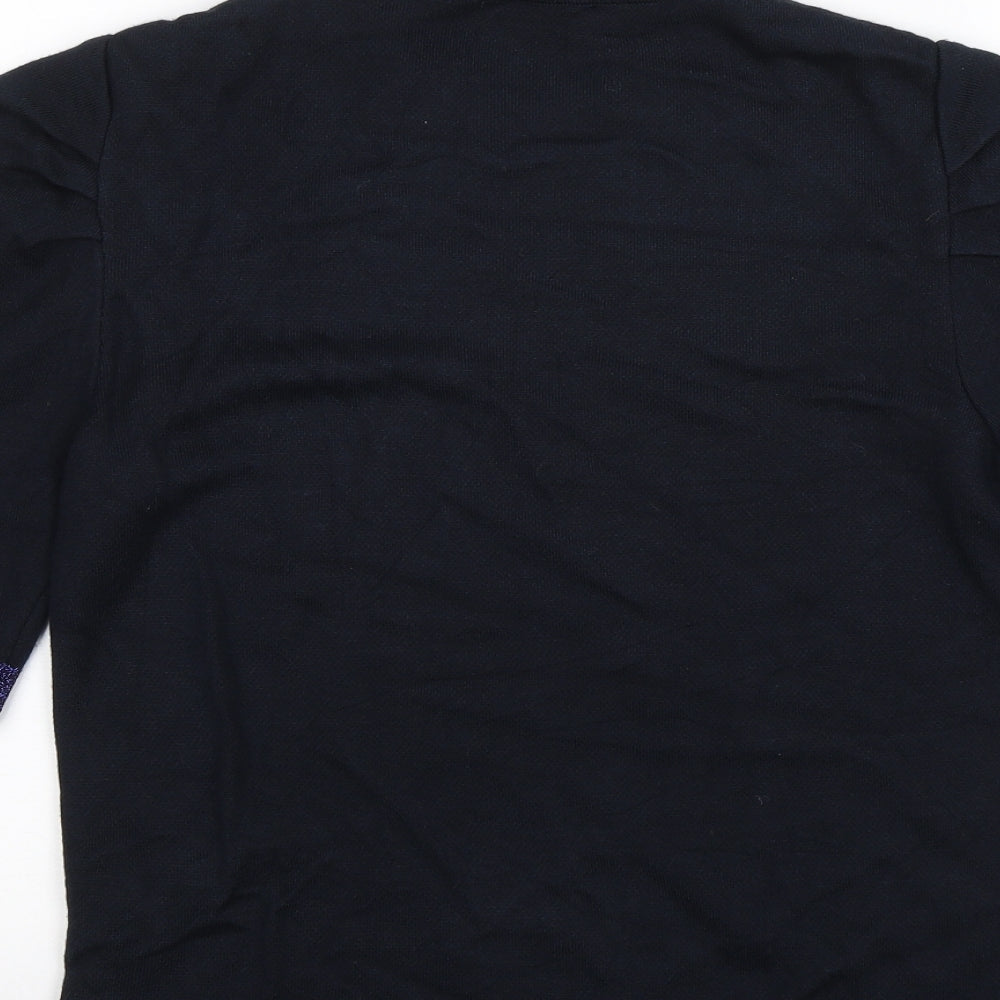 M&S Womens Blue Pullover Jumper Size 10