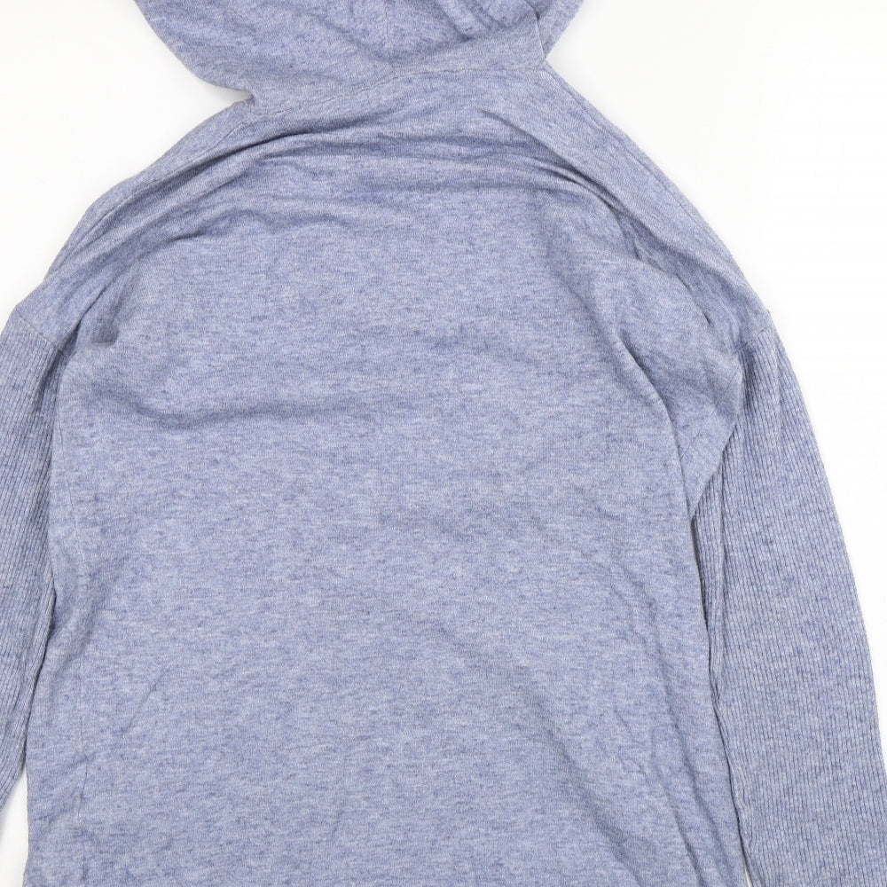 Cynus Womens Blue Pullover Hoodie Size M