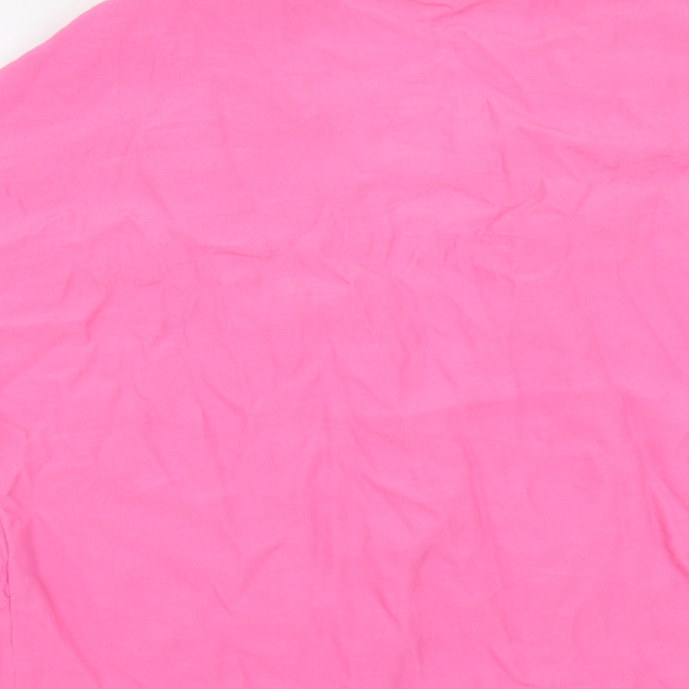 New Look Womens Pink Jacket Blazer Size 10