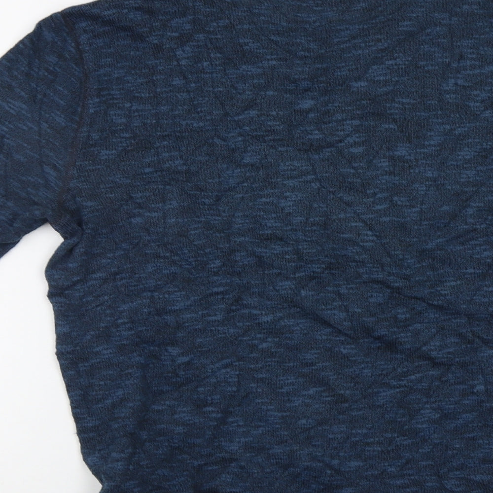 Topman Mens Blue Pullover Jumper Size S