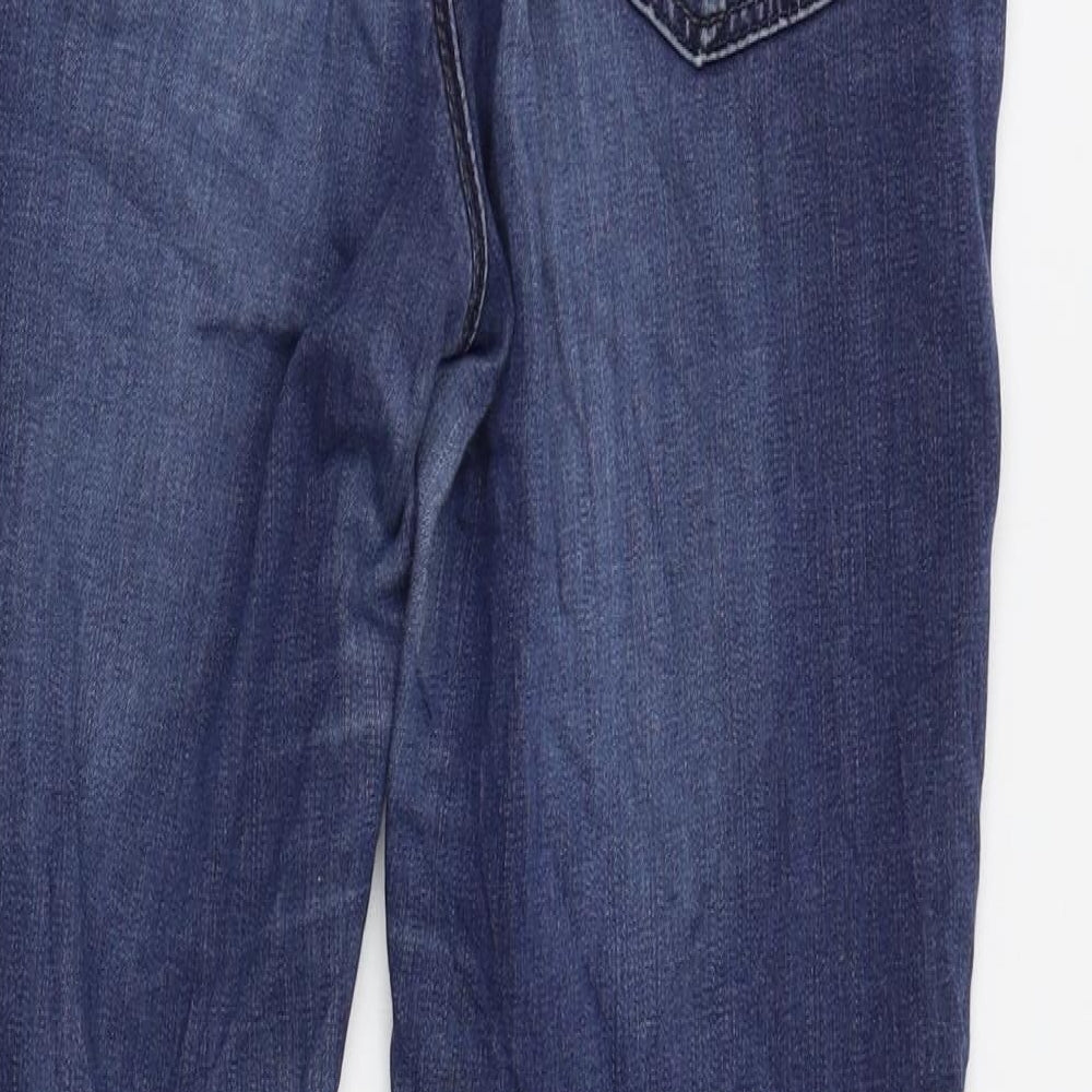 Topshop Womens Blue Skinny Jeans Size 28 L30 in
