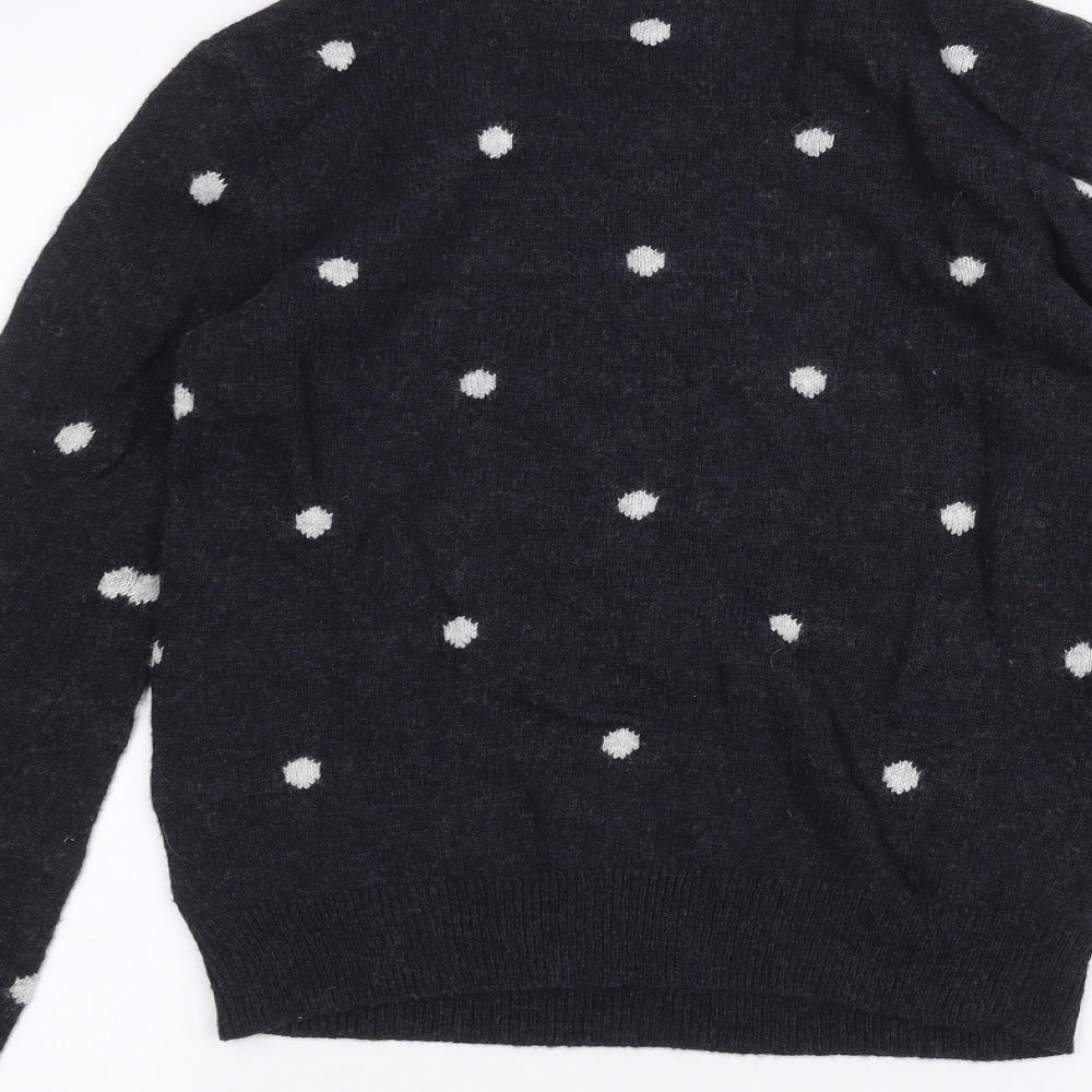 H&M Womens Blue Pullover Jumper Size XS