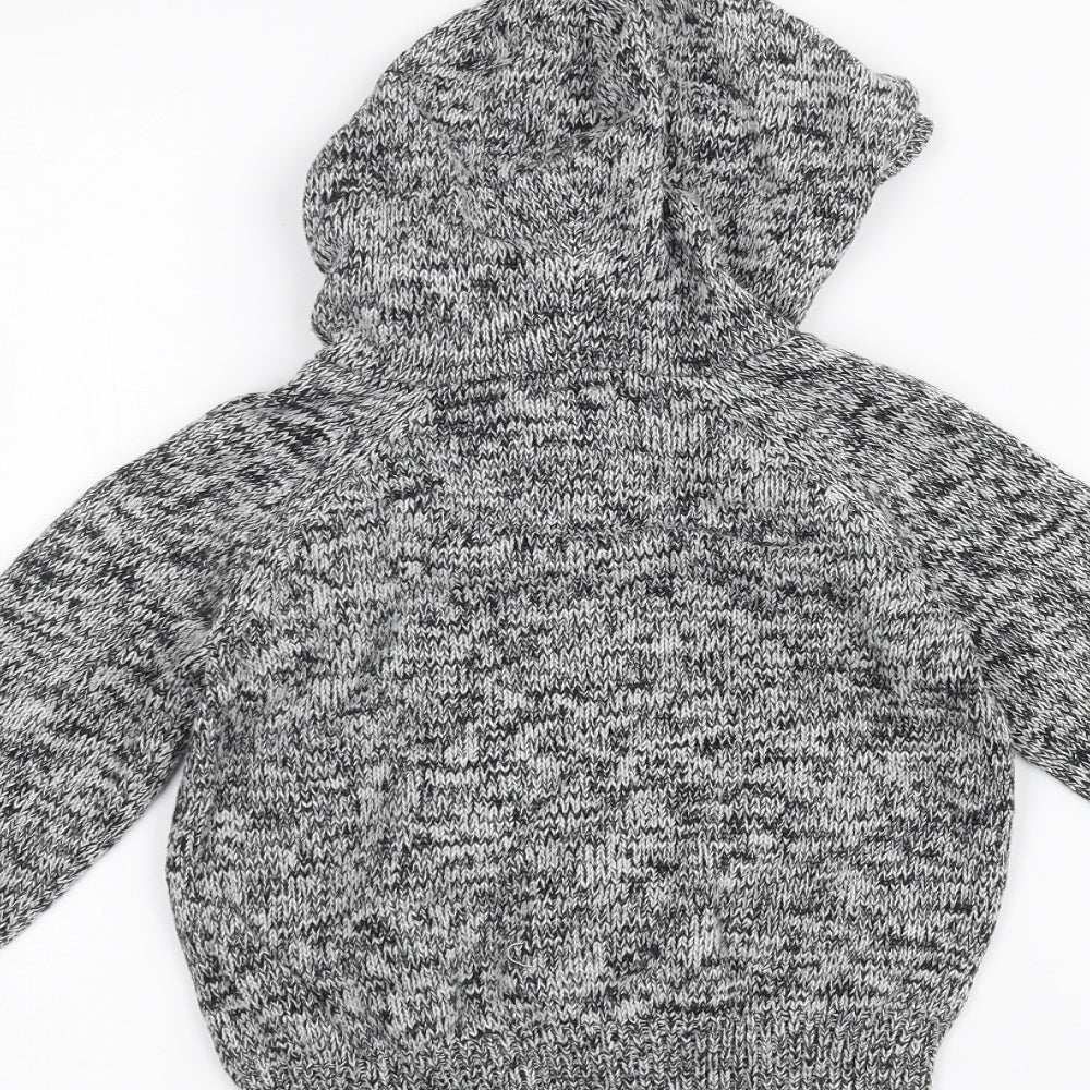 Gap Boys White Full Zip Hoodie Size 2 Years