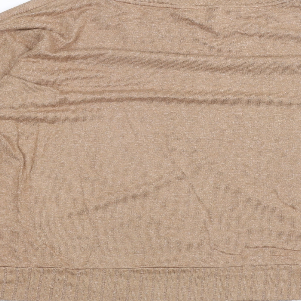 Marks & Spencer Womens Brown Pullover Jumper Size 16