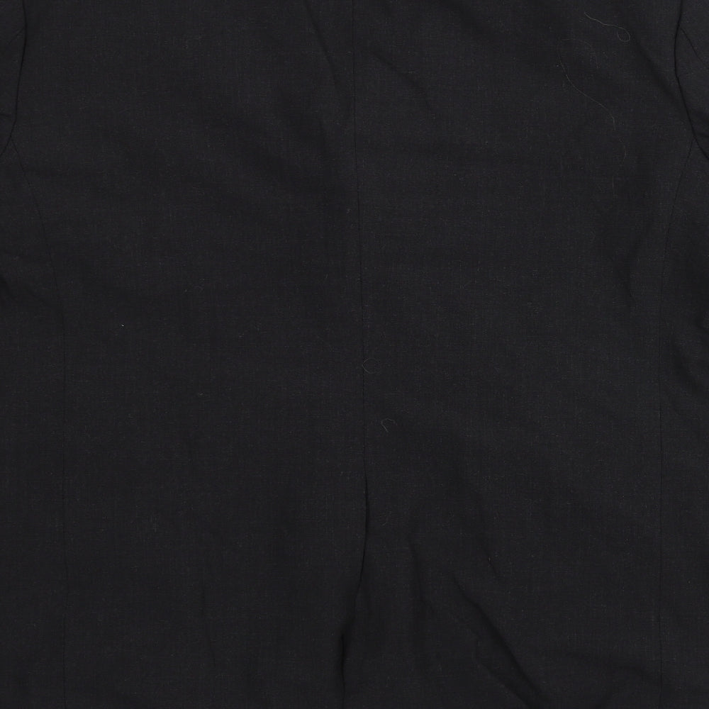 You Mens Black Jacket Suit Jacket Size 40