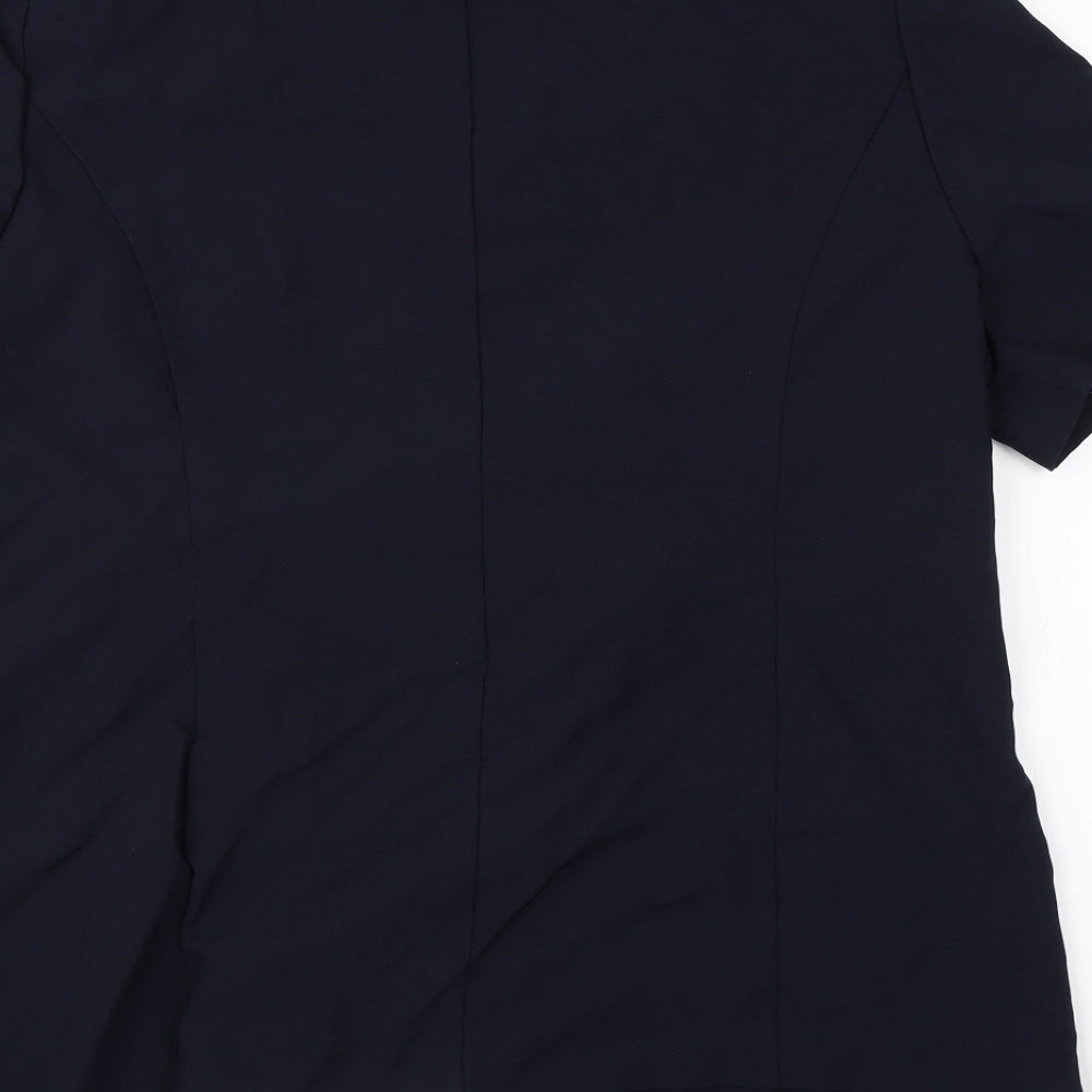 essence Womens Blue Jacket Size 18