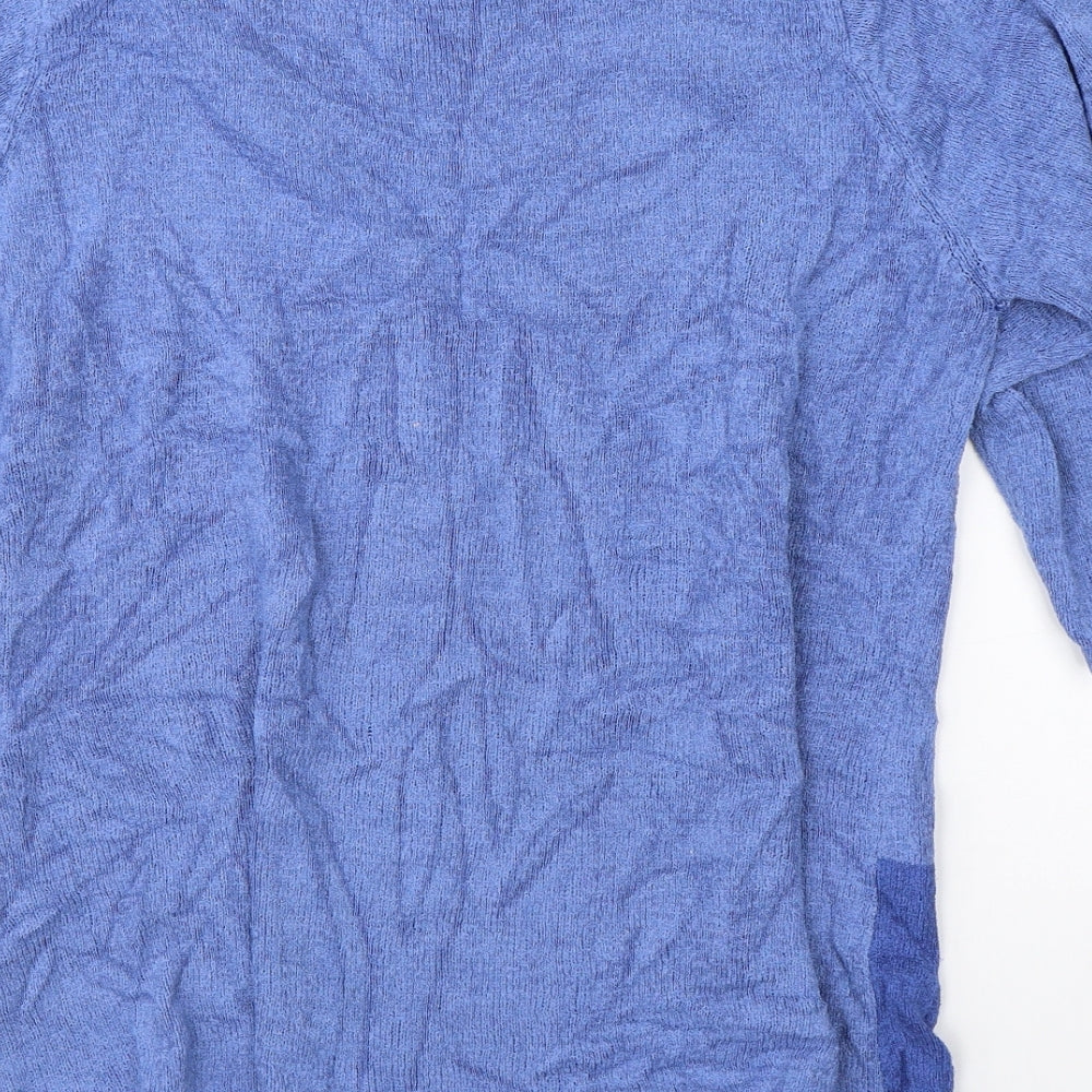 Bonmarché Womens Blue Pullover Jumper Size M