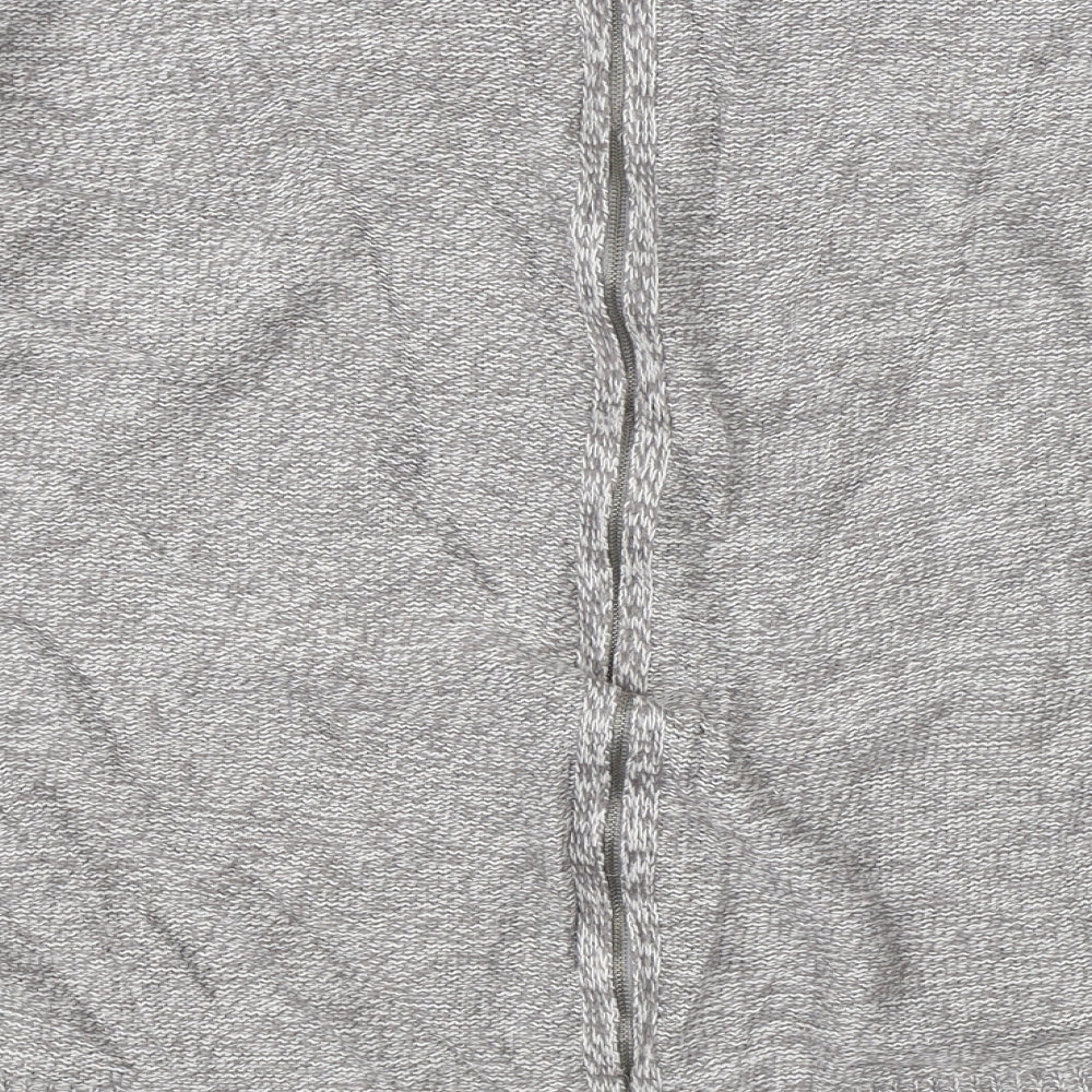 Papaya Womens Grey Full Zip Jumper Size M