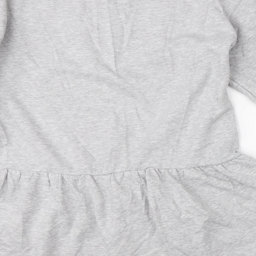 Primark Womens Grey Jumper Dress Size S