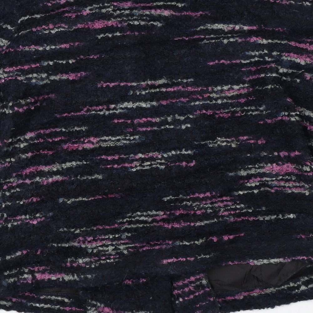 JACK Womens Black Knit Full Zip Jumper Size S