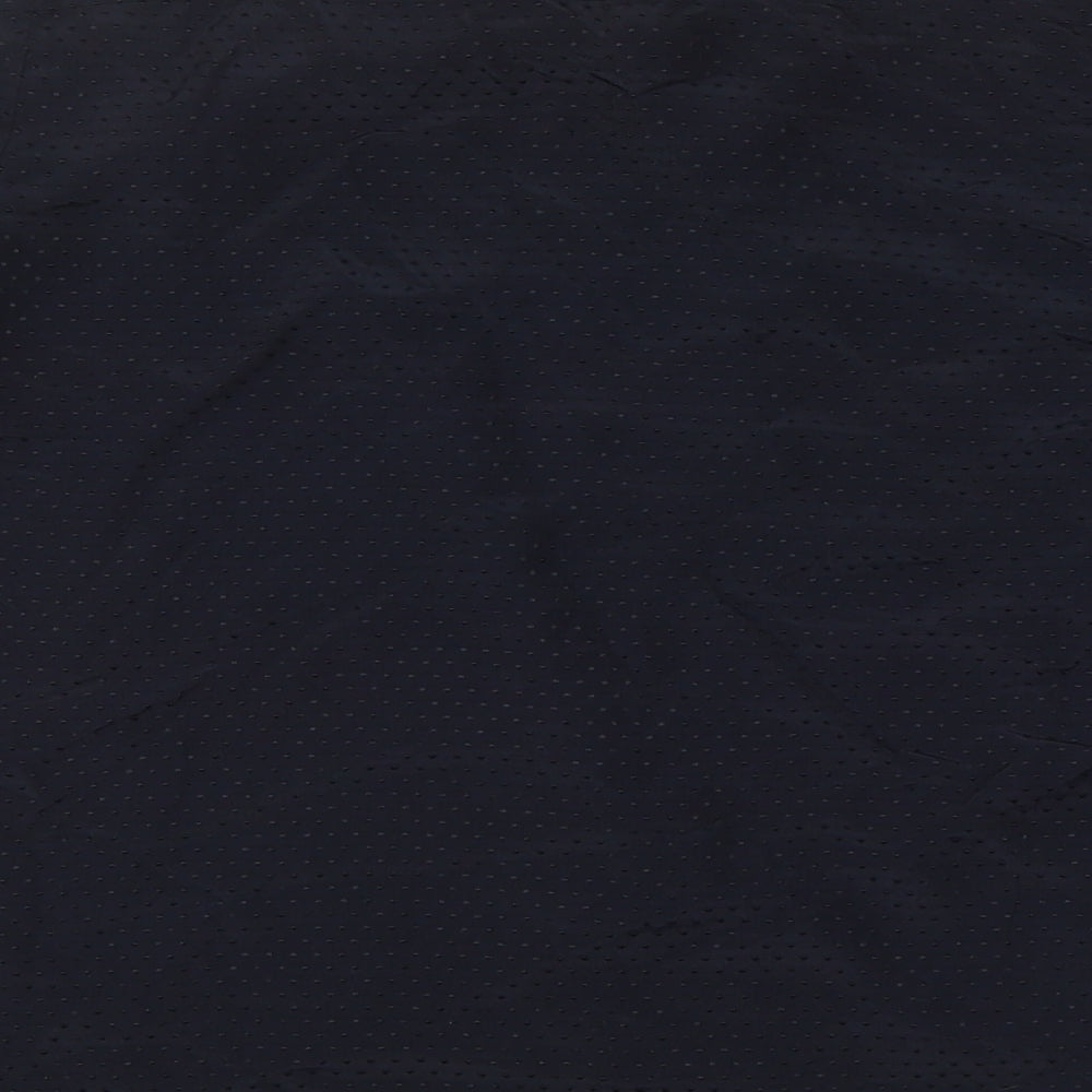 Mango Womens Blue Basic Blouse Size M