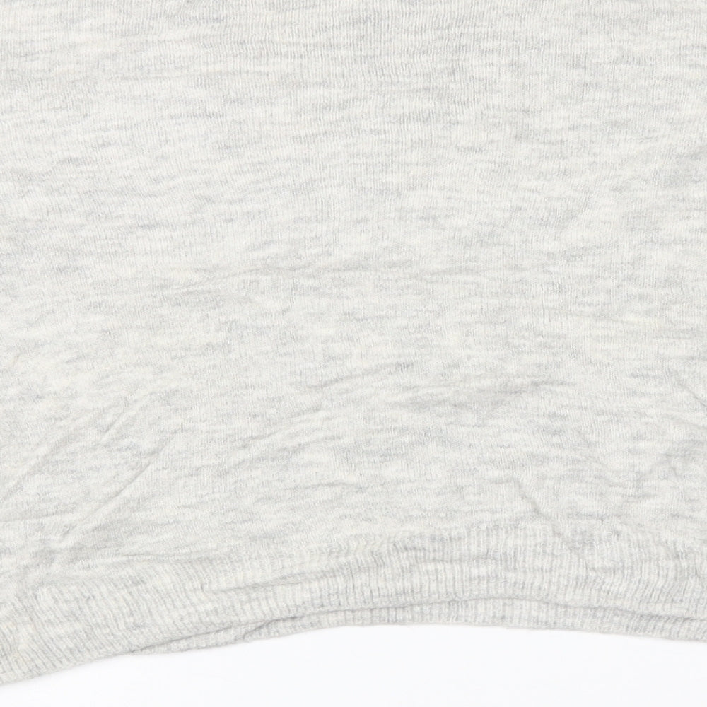 H&M Womens Grey Pullover Jumper Size XS