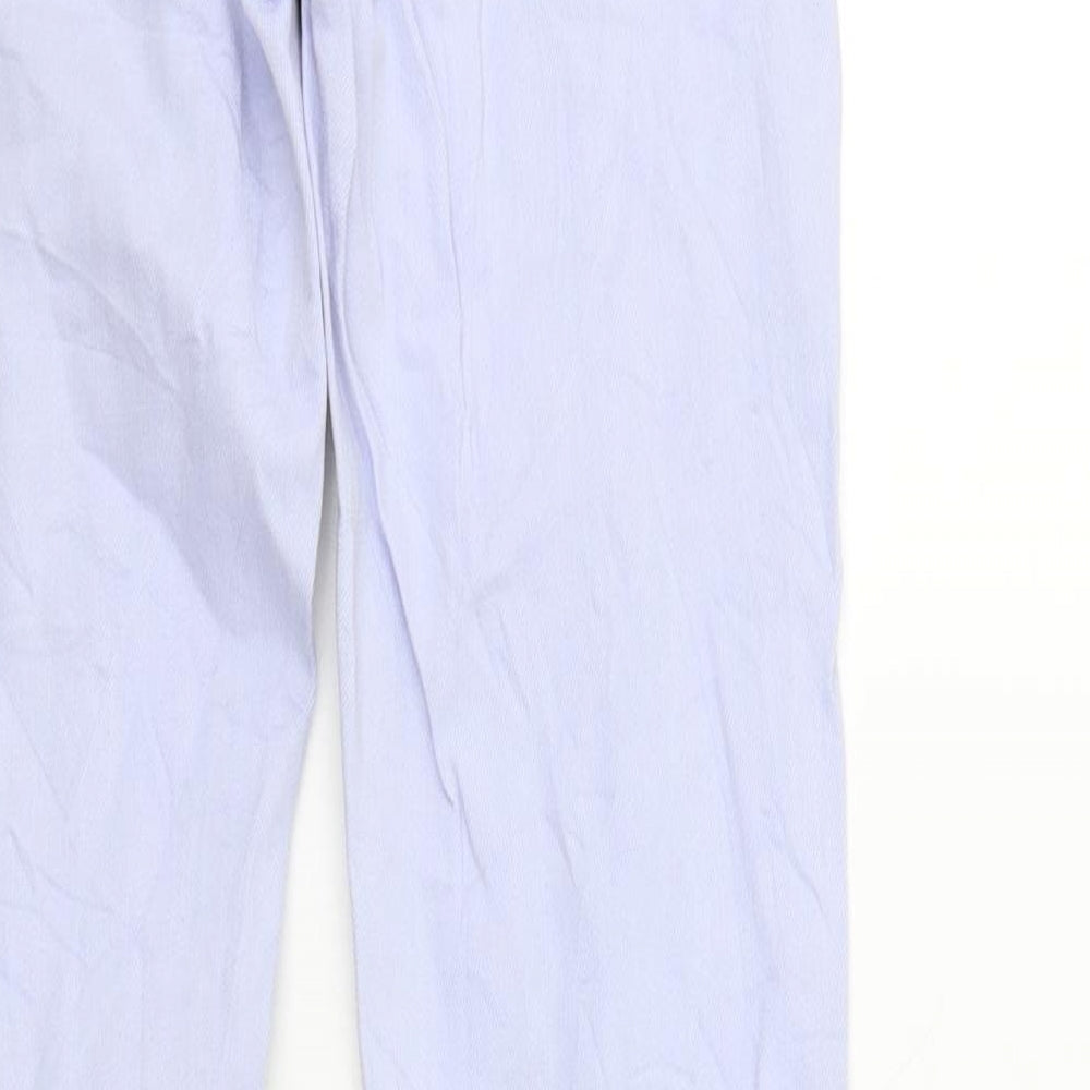 Top Shop Mens Blue Denim Straight Jeans Size 25 in L30 in