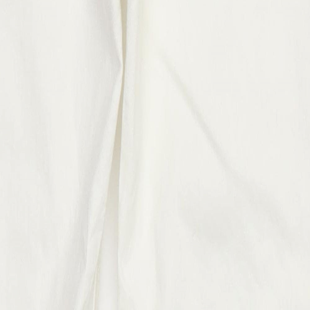 Pull&Bear Womens White Denim Skinny Jeans Size 6 L26.5 in