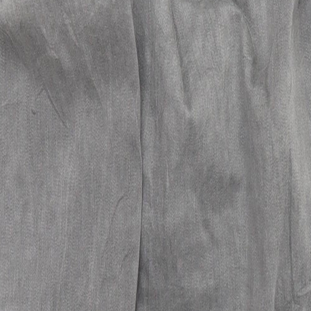 Dranella Womens Grey Trousers Size 8 L30 in