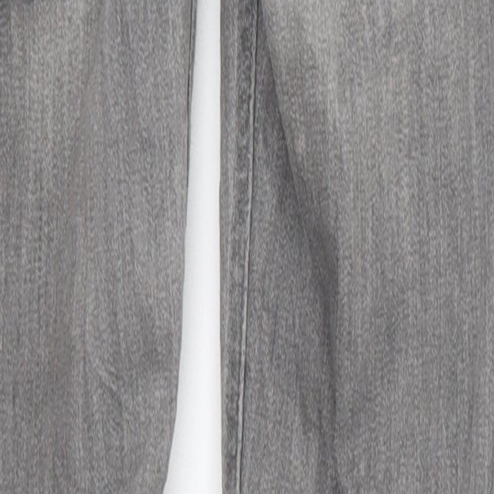 H&M Womens Grey Denim Skinny Jeans Size 26 in L29 in