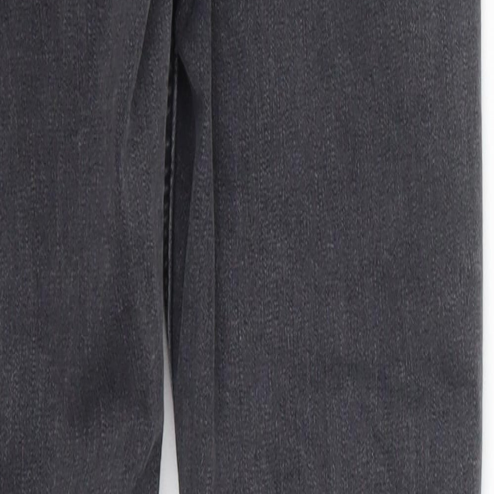 Topshop Womens Grey Denim Skinny Jeans Size 28 in L28 in