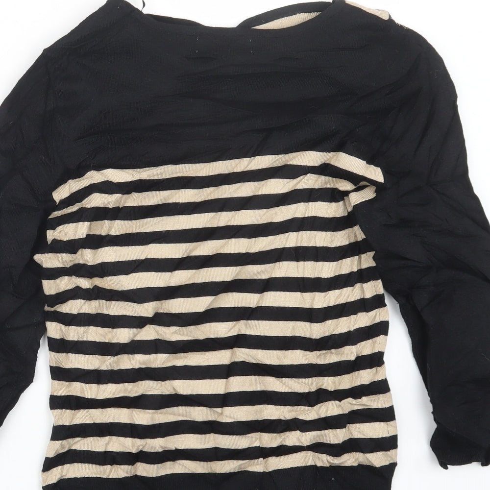 Debenhams Womens Black Pullover Jumper Size 8
