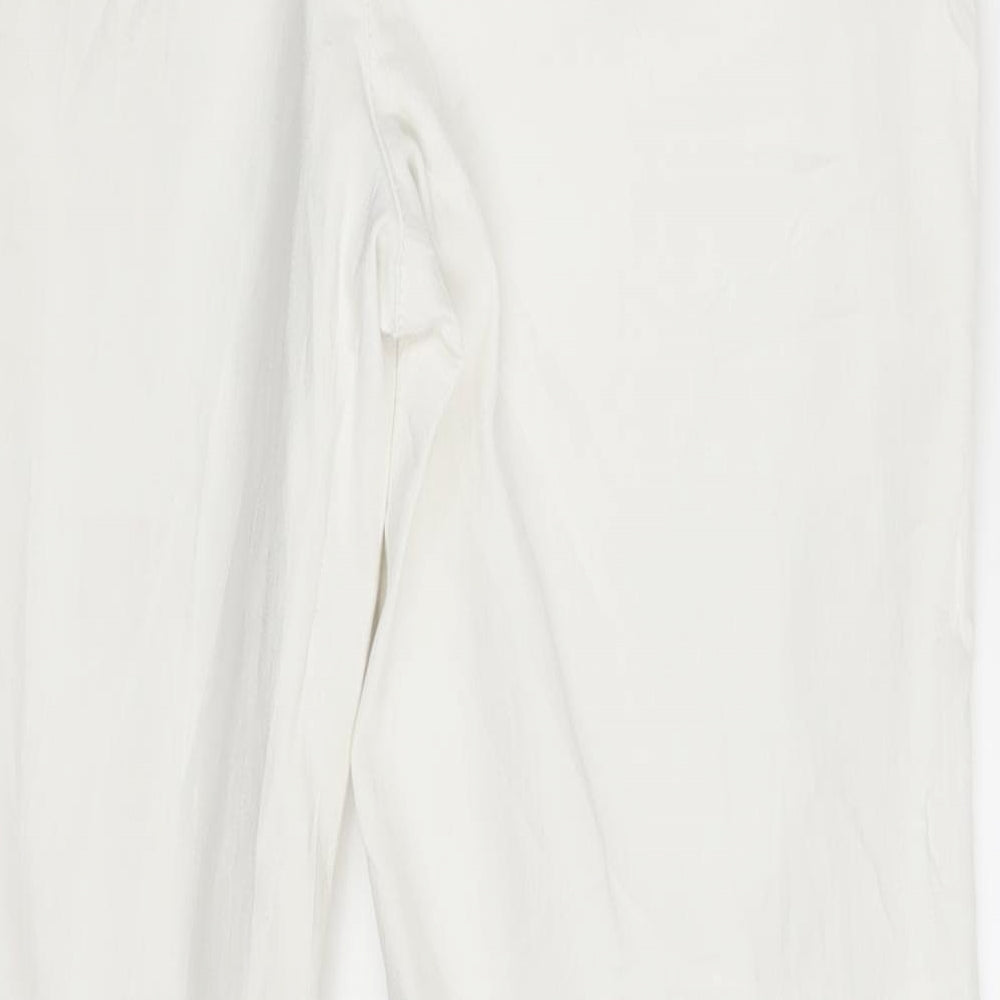 Gerry Webber Womens White Denim Cropped Jeans Size 26 in L24 in