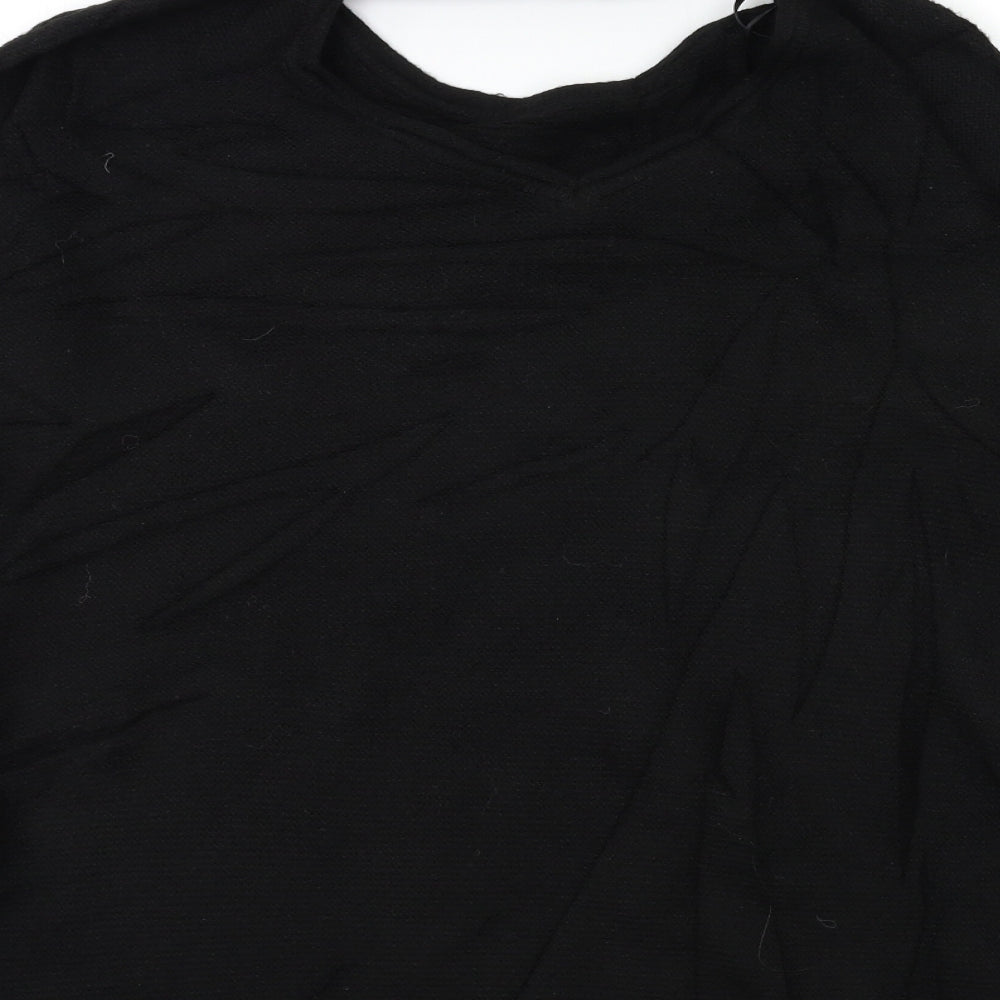 Marks & Spencer Womens Black Knit Pullover Jumper Size M